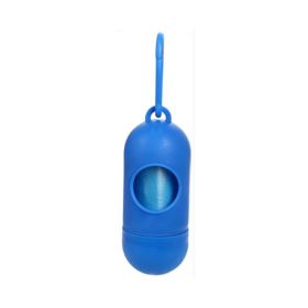 Pet Trash Bag Dog Poop Bags For Waste Refuse Cleanup (Color: Blue)