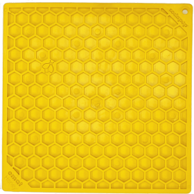 Honeycomb Design Emat Enrichment Lick Mat (size: large)