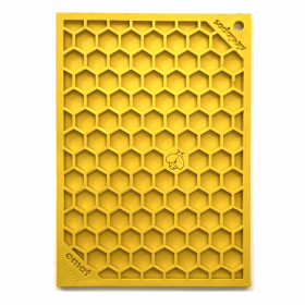 Honeycomb Design Emat Enrichment Lick Mat (size: small)