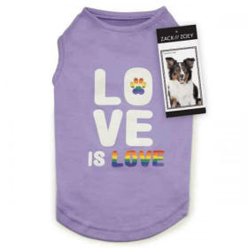ZZ Love is Love Tank (Color: Purple, size: XL)