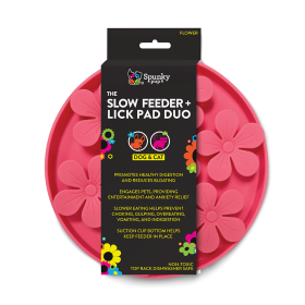 Slow Feeder - Lick Pad Combo (Color: Purple)