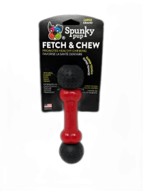 Fetch & Chew Bone - USA Made (Color: Yellow, size: large)